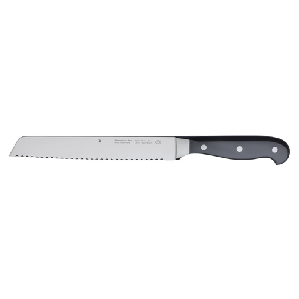 BauscherHepp 18.9607.6032 7-7/8 Inch Blade 12-4/10 Inch Overall Bread Knife Stainless Steel Cromargan Special Blade Steel