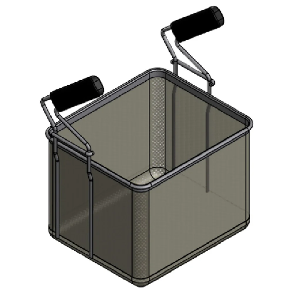 Arcobaleno Pasta Equipment APCB3 12 Inch Stainless Steel Pasta Cooker Basket with Industrial Handle Arcobaleno Pasta Equipment APCB3 12 Inch Stainless Steel Pasta Cooker Basket with Industrial Handle