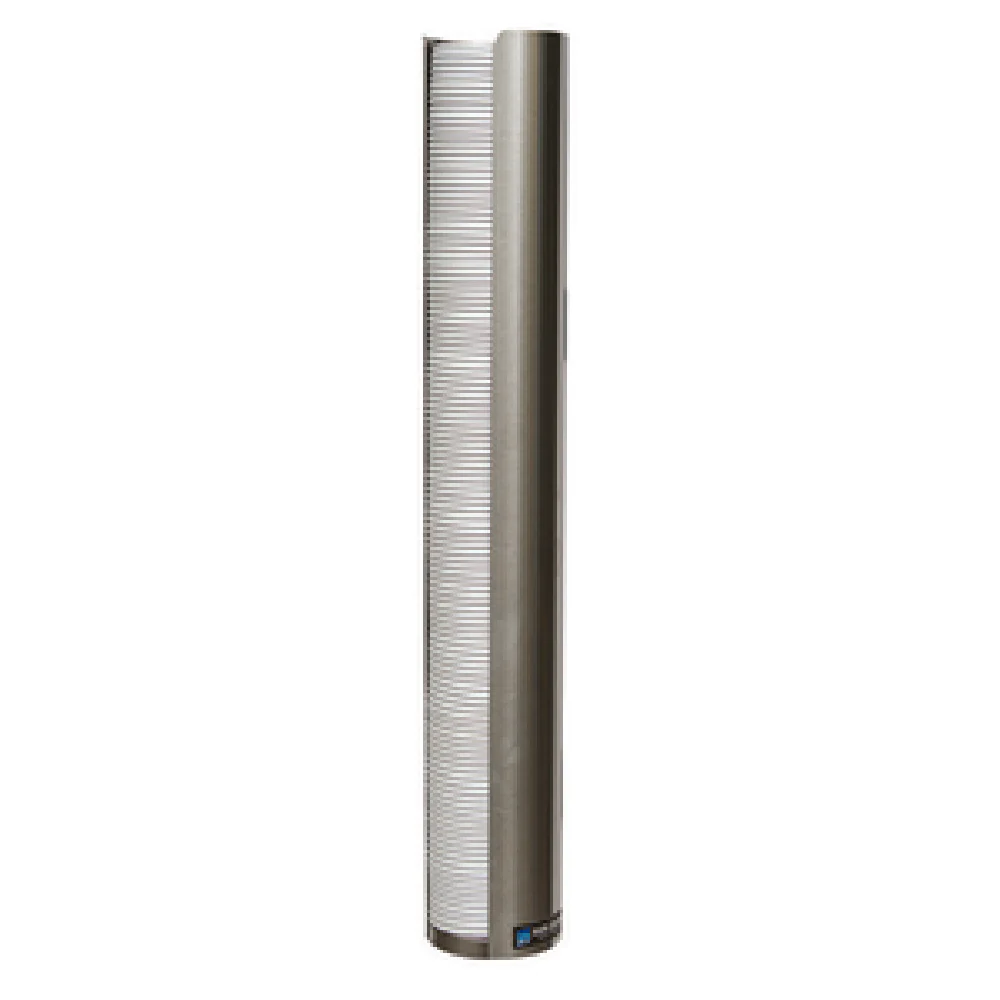 San Jamar L3200 23-1/2 Inch Single Lid Dispenser Wall Mount Stainless Steel