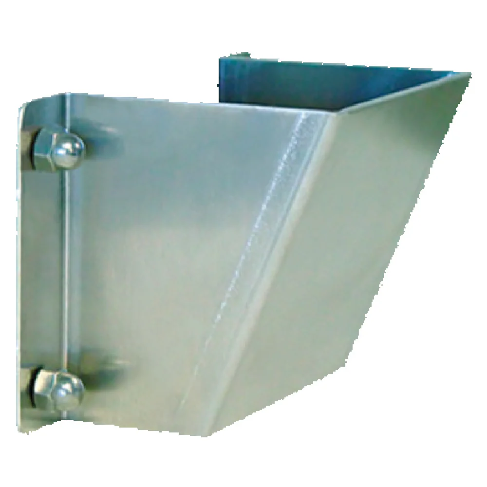 New Age Industrial 98140 6 Inch Scoop Holder Aluminum Two-piece with Ice Ingredient Storage