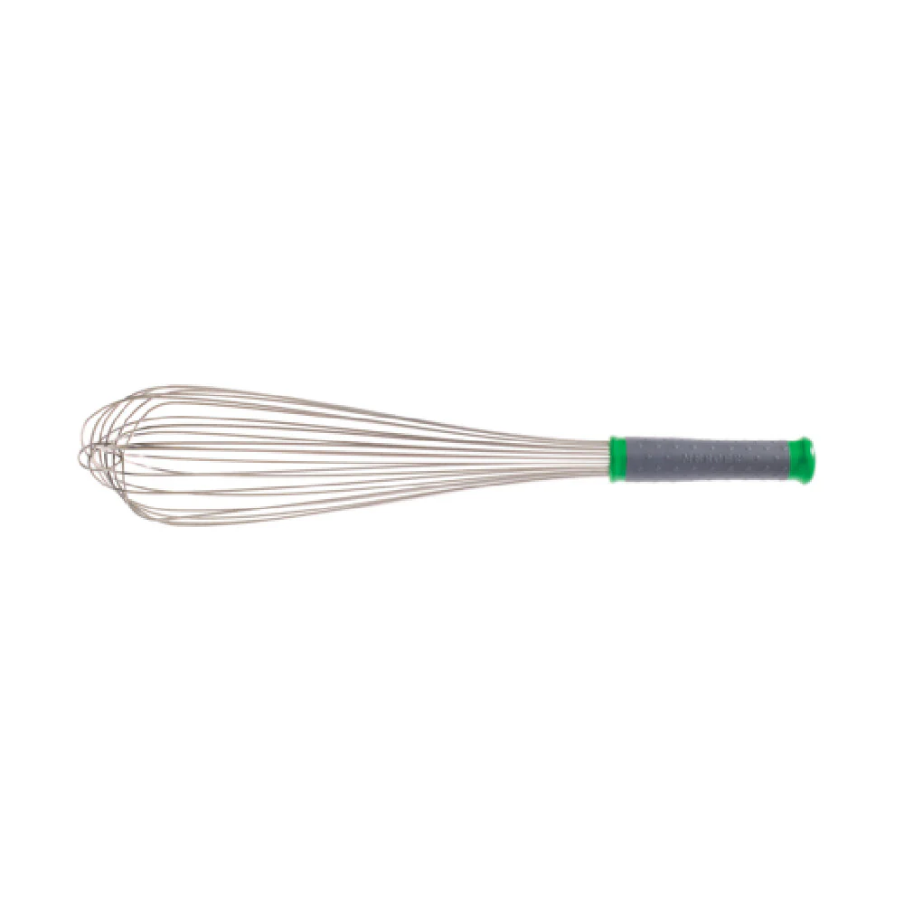 Mercer Culinary M35203 16 Inch Piano Whip with Textured Nylon Handle Stainless Steel