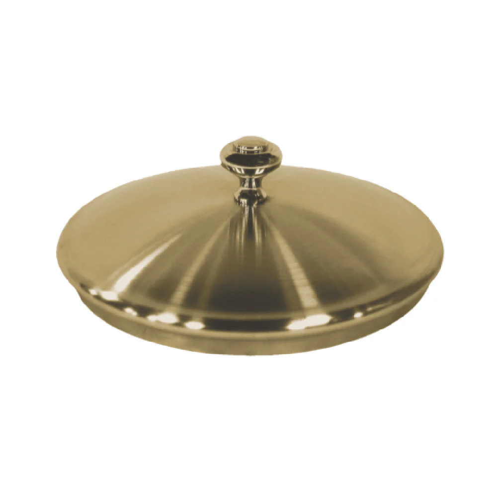 Service Ideas IB3BSLIDVG 7 Inch Lid for IB3BSVG Ice Bucket Vintage Gold Finish