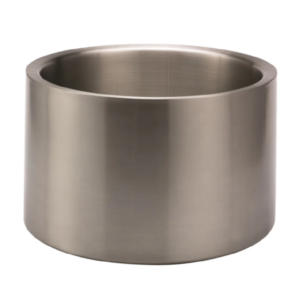 Service Ideas PT7BS 16-1/2 Inch Round 7 Gallon Party Tub with Double Wall Stainless Steel Service Ideas PT7BS 16-1/2 Inch Round 7 Gallon Party Tub with Double Wall Stainless Steel