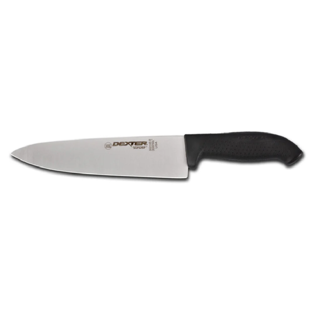Dexter Russell SG145-8B-PCP 8 Inch High Carbon Stainless Steel Chef Knife with Non-slip Handle
