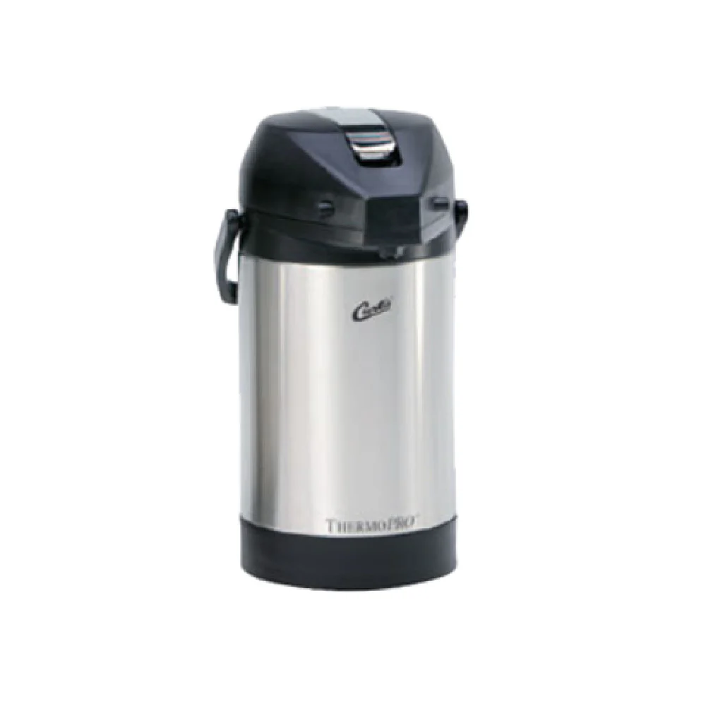 Curtis TLXA2501S000 2.5 Liters Airpot Dispenser Lever Action Lockable Lid Stainless Steel with Removable Top and Pump Curtis TLXA2501S000 2.5 Liters Airpot Dispenser Lever Action Lockable Lid Stainless Steel with Removable Top and Pump