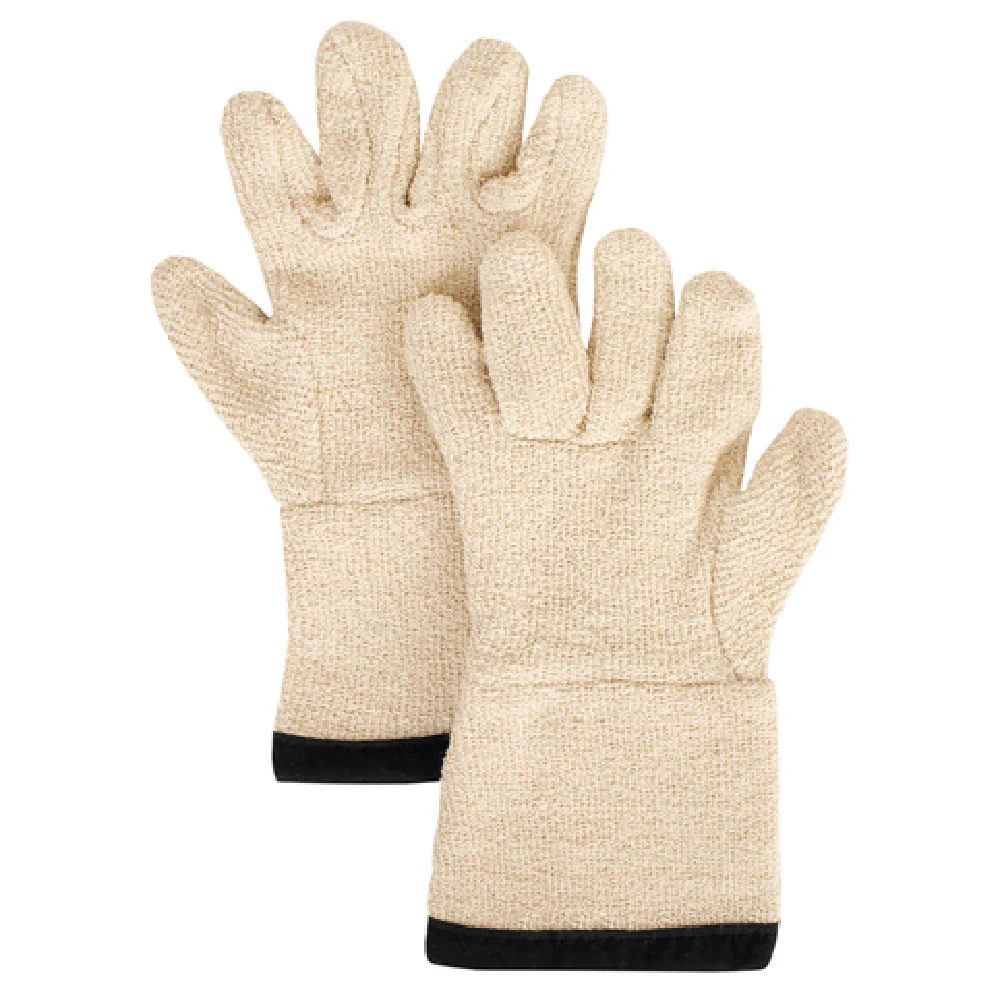 John Ritzenthaler Company CLGLT23BE 13 Inch Forearm Heat Resistant Gloves Beige