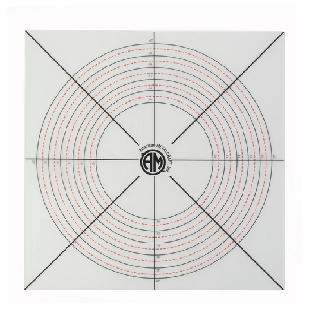 American Metalcraft MPNS 22 Inch Square Non-slip Pizza Mat American Metalcraft MPNS 22 Inch Square Non-slip Pizza Mat