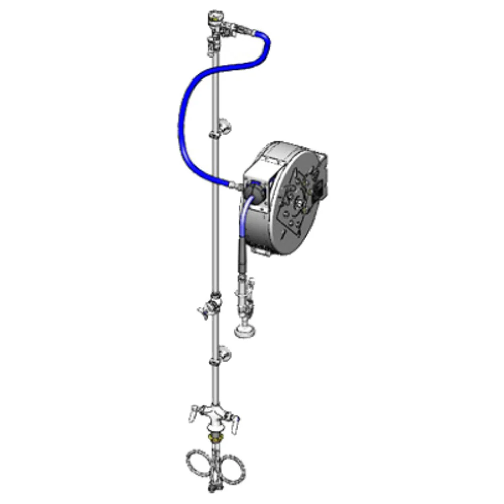 T&S Brass B-1457 Hose Reel Assembly Enclosed 3/8 T&S Brass B-1457 Hose Reel Assembly Enclosed 3/8