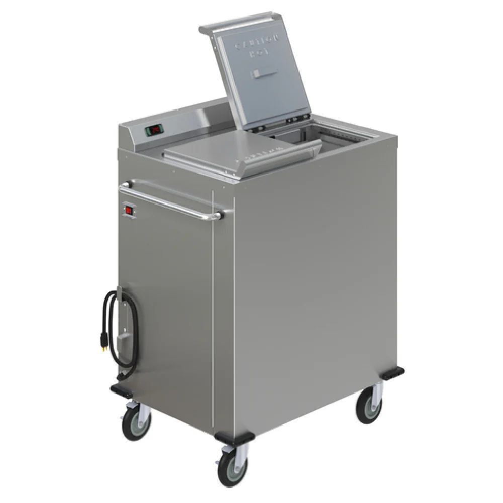 Dinex DXPSBH2P 35 Inch Mobile Heated Plate Dispenser Electric Convection and Insulated Dinex DXPSBH2P 35 Inch Mobile Heated Plate Dispenser Electric Convection and Insulated