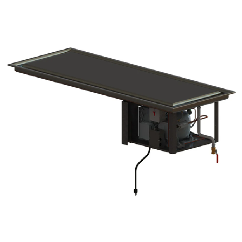 Vollrath FC-4C-06120-F 81-1/4 Inch Frost Top Refrigeration 6-pan self-contained