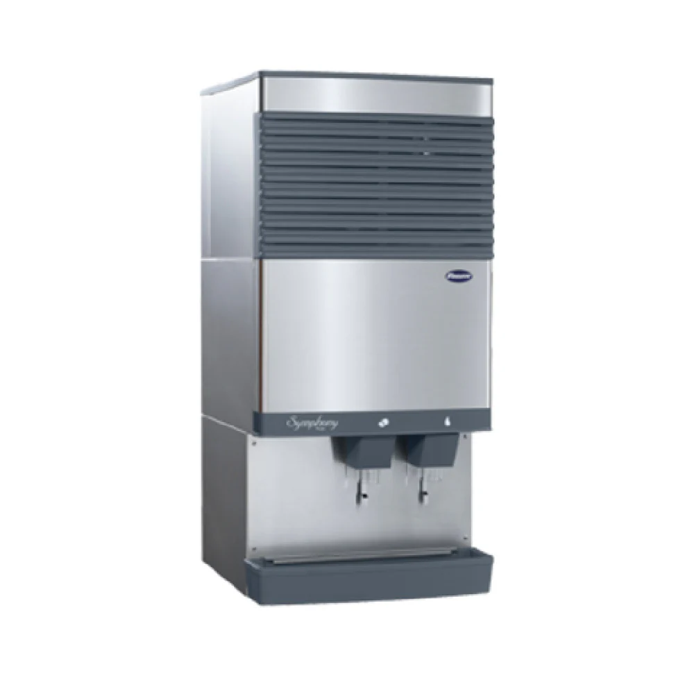 Follett 110CT425W-L Symphony Plus Water-cooled Ice & Water Dispenser Countertop Chewblet 425 Lb/Day