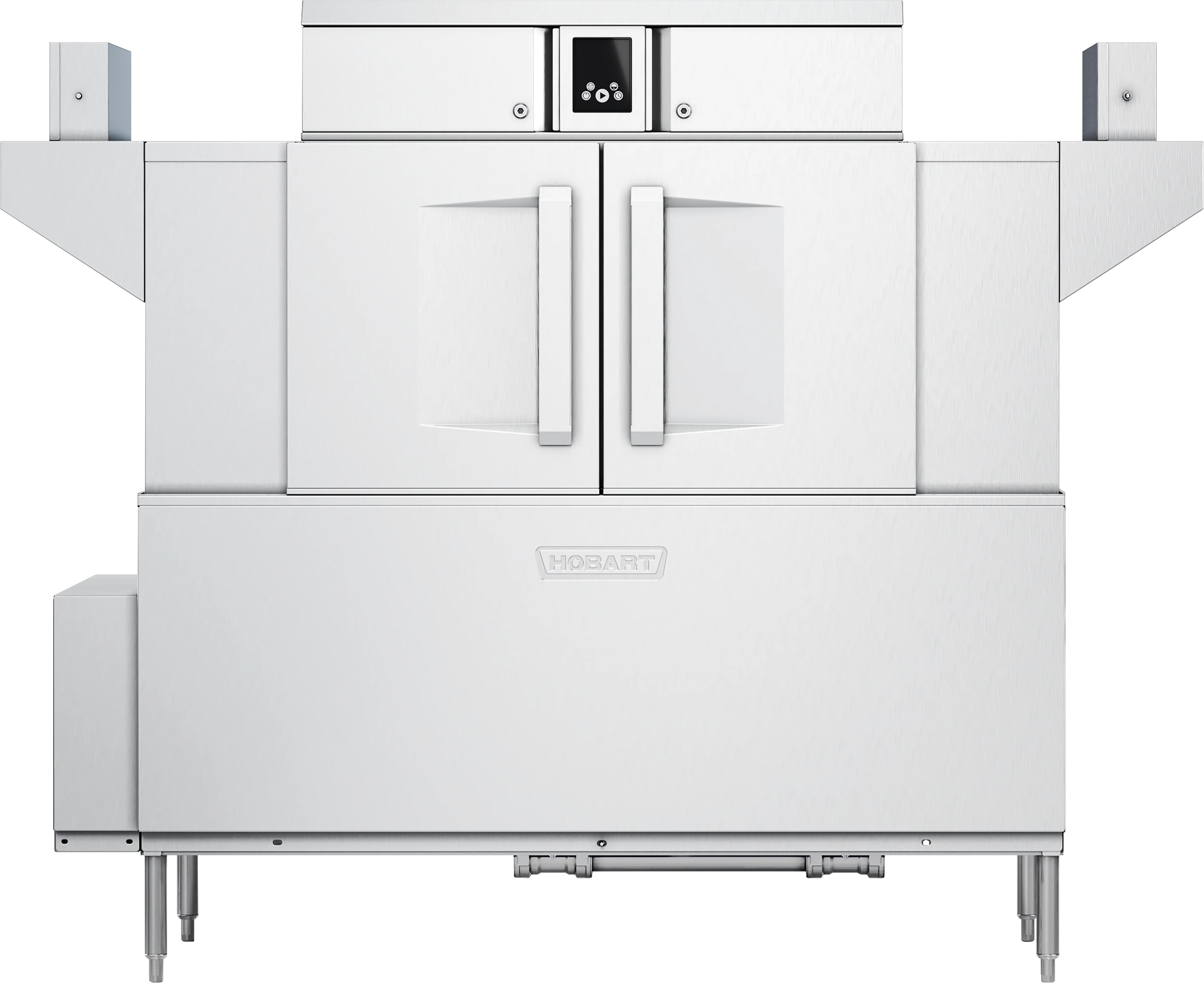 Hobart CL64-DWR+BUILDUP 44 Inch Conveyor Dishwasher Energy Recovery with Kit Hobart CL64-DWR+BUILDUP 44 Inch Conveyor Dishwasher Energy Recovery with Kit