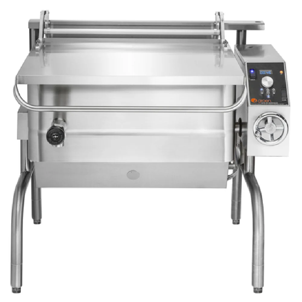 Groen BPM-40EA_240/60/3 48 Inch Electric Braising Pan Stainless Steel with Manual Tilt Groen BPM-40EA_240/60/3 48 Inch Electric Braising Pan Stainless Steel with Manual Tilt
