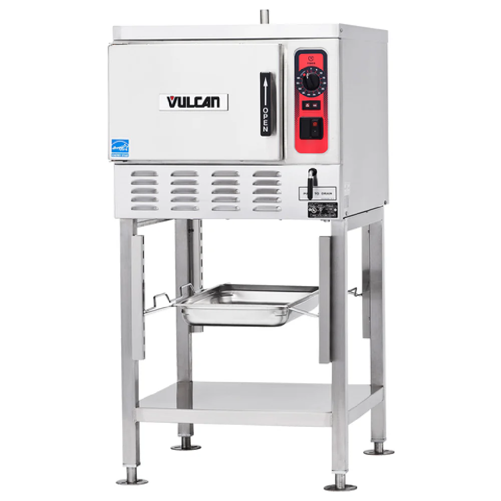 Vulcan C24EO3_208/60/1 24 Inch Electric Convection Steamer Boilerless Countertop Vulcan C24EO3_208/60/1 24 Inch Electric Convection Steamer Boilerless Countertop
