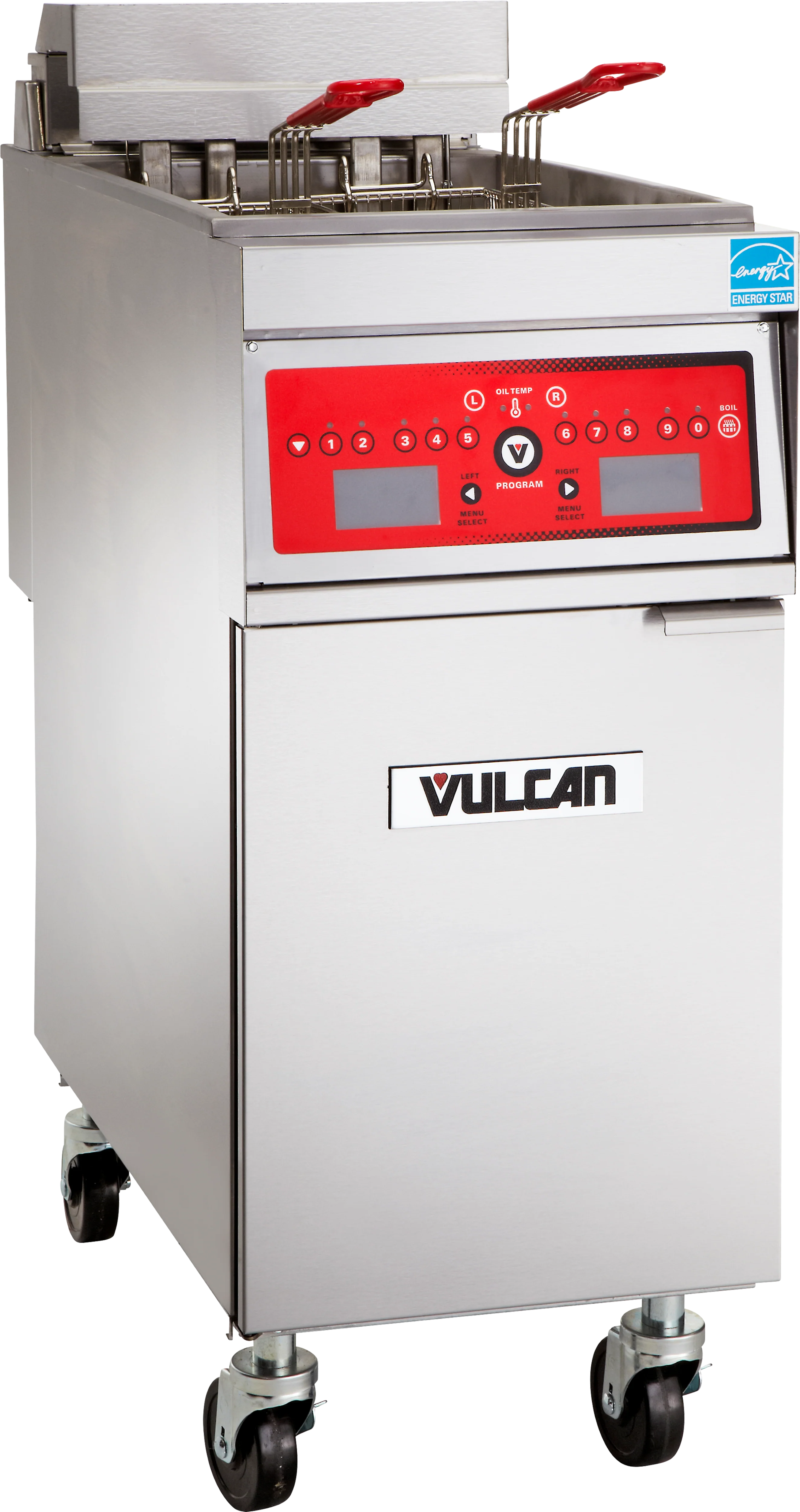 Vulcan 1ER50CF_240/60/3 15-1/2 Inch Electric Deep Fryer with KleenScreen PLUS Filtration Vulcan 1ER50CF_240/60/3 15-1/2 Inch Electric Deep Fryer with KleenScreen PLUS Filtration