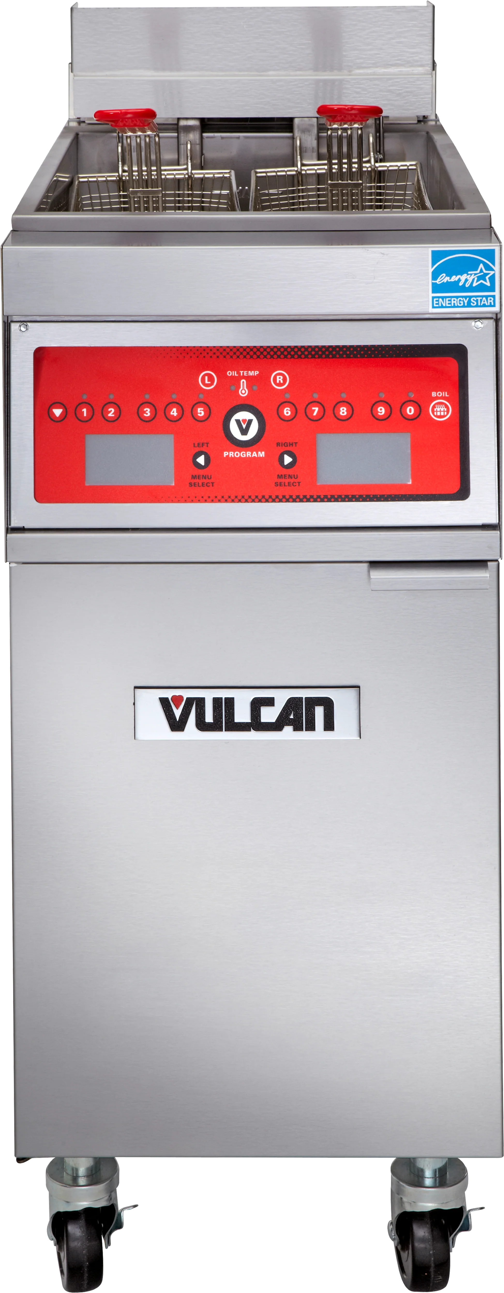 Vulcan 1ER50CF_240/60/3 15-1/2 Inch Electric Deep Fryer with KleenScreen PLUS Filtration Vulcan 1ER50CF_240/60/3 15-1/2 Inch Electric Deep Fryer with KleenScreen PLUS Filtration