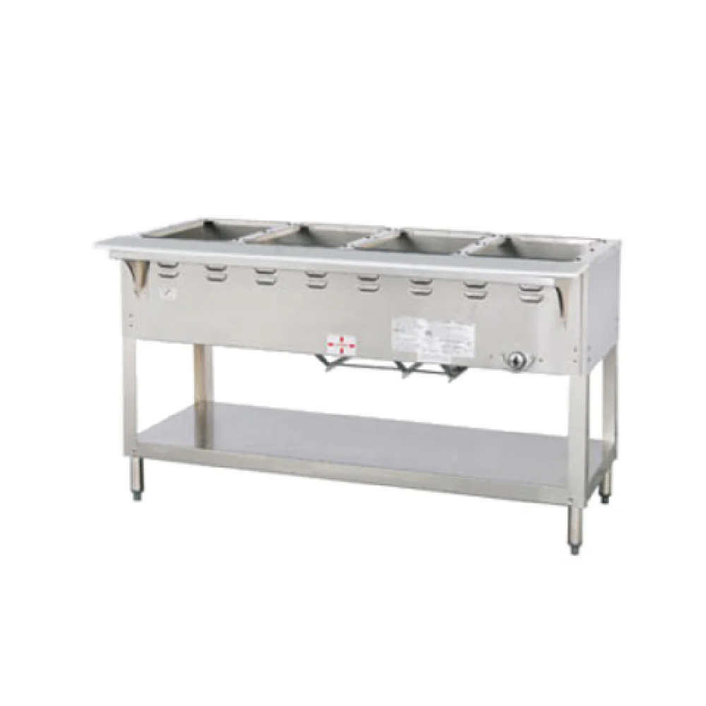 Duke WB304_LP 58-3/8 Inch Gas Aerohot Steamtable Wet Bath Unit with 1 Burner 27000 BTU