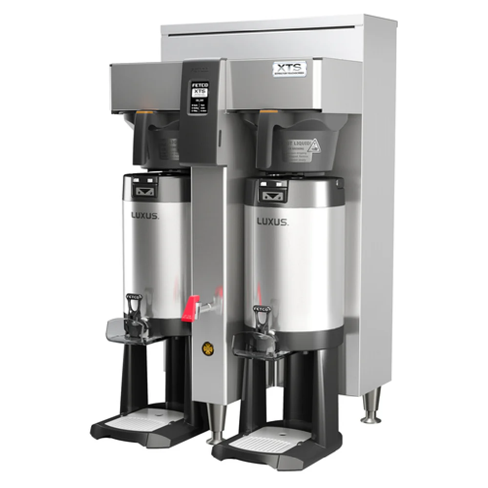 Fetco CBS-2152XTS-2G 21 Inch Width Electric Coffee Brewer Twin 2 Gallon Capacity Fetco CBS-2152XTS-2G 21 Inch Width Electric Coffee Brewer Twin 2 Gallon Capacity