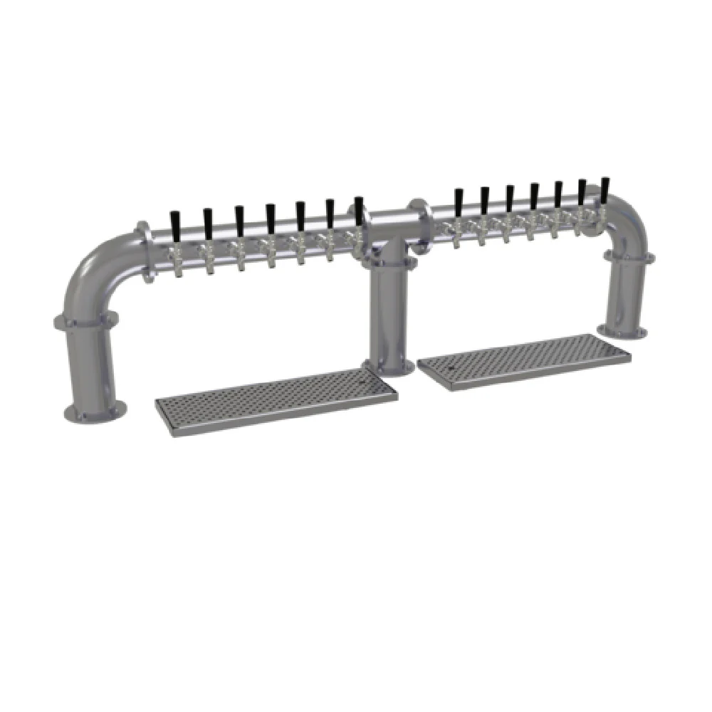 Glastender PB-14-SS 69 Inch Countertop Draft Dispensing Tower Air Cooled Stainless Steel Glastender PB-14-SS 69 Inch Countertop Draft Dispensing Tower Air Cooled Stainless Steel