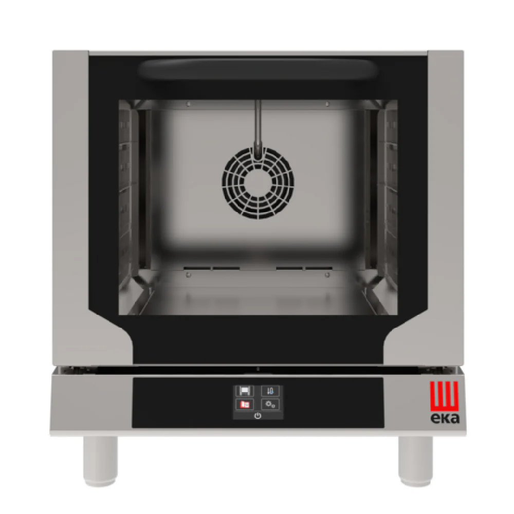 Tecnoeka EKFA 412 N TUD 24 Inch Countertop Electric Convection Oven with Steam Injection