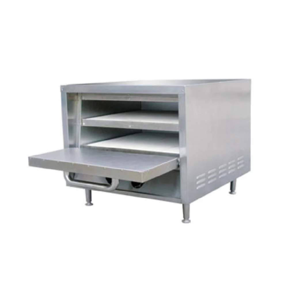 Admiral Craft PO-22 26 Inch Stackable Electric Pizza Oven with Removable Ceramic Shelves