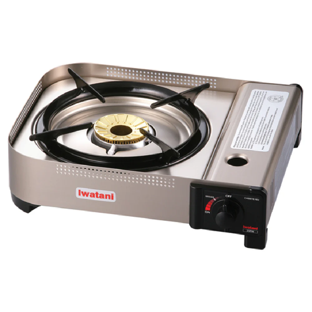 Cal Mil 4010-I 13-3/10 Inch Butane Stove Aluminum Magnetic Locking System 15000 BTU Cal Mil 4010-I 13-3/10 Inch Butane Stove Aluminum Magnetic Locking System 15000 BTU