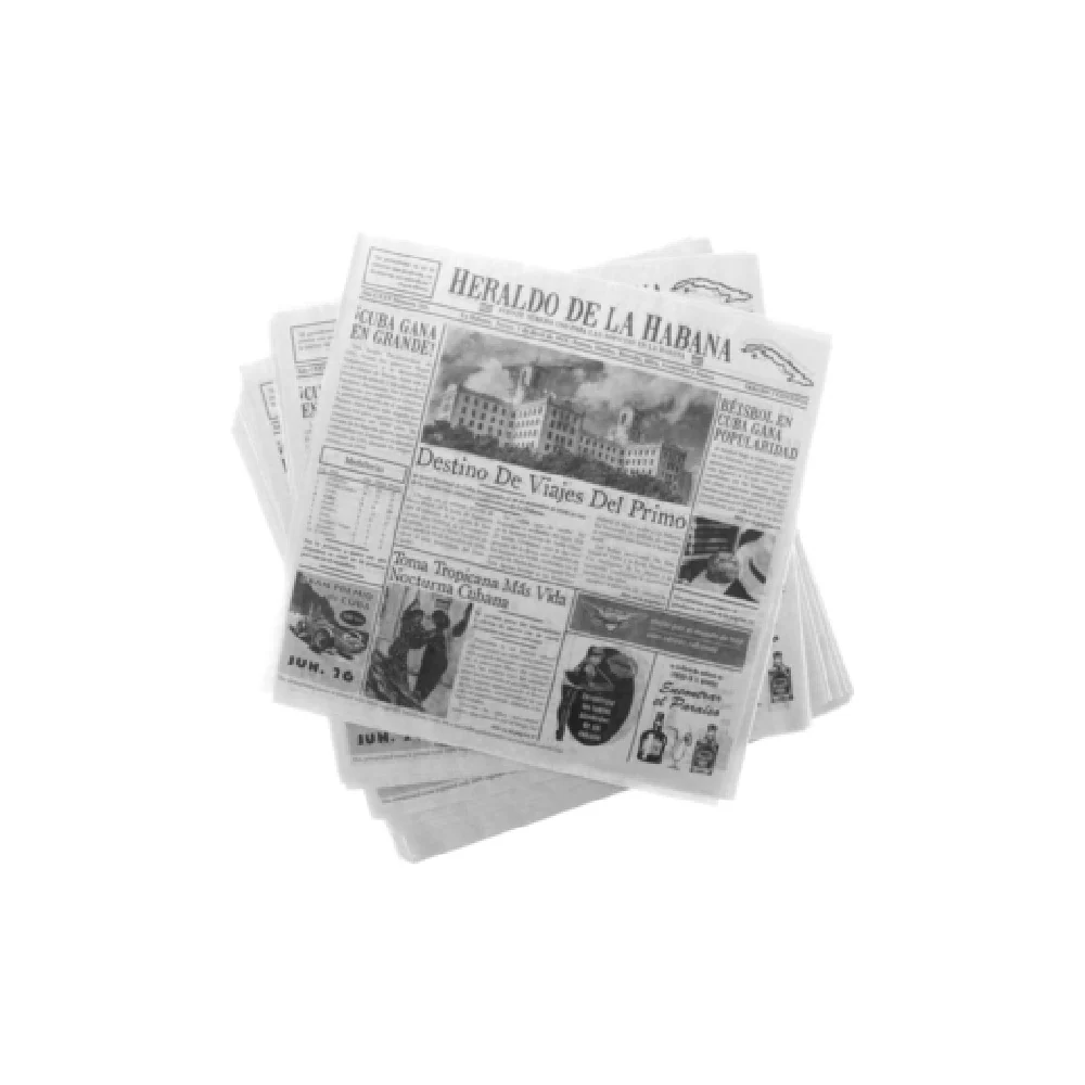 GET Enterprises 4-TE3742 12 Inch Food-Safe Paper Cuban Newsprint Liner