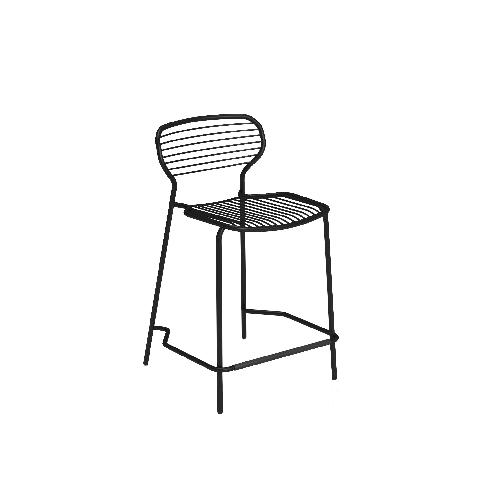emuamericas llc E1303C-24 21 Inch Apero Stacking Barstool Metal Steel Rods and PVC Foot Caps emuamericas llc E1303C-24 21 Inch Apero Stacking Barstool Metal Steel Rods and PVC Foot Caps