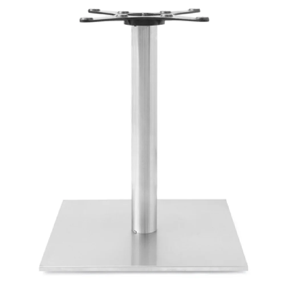 John Boos STB-2230 21-1/4 Inch Square Base Metal Table Base Indoor Outdoor Use