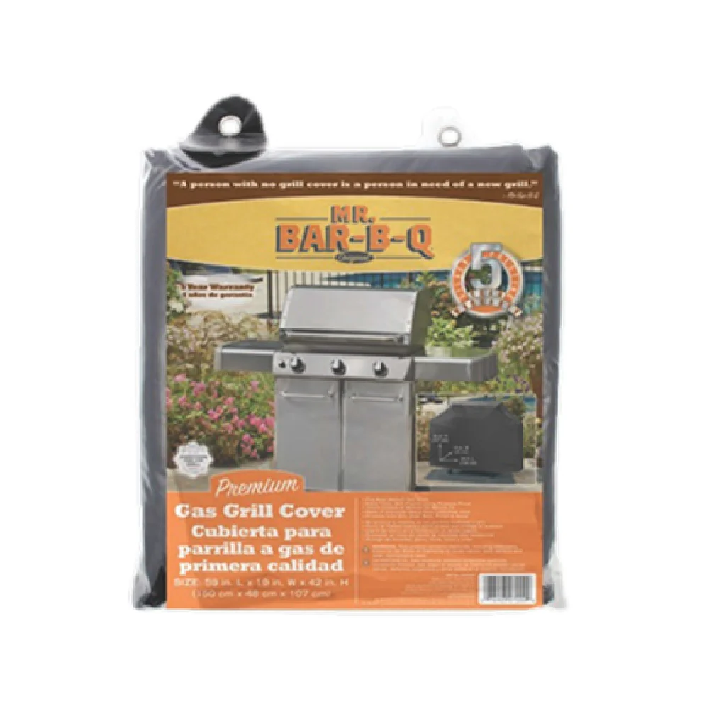Chef Master 07004XEF 59 Inch Mr Bar-B-Q Premium Grill Cover Lead Free PVC Chef Master 07004XEF 59 Inch Mr Bar-B-Q Premium Grill Cover Lead Free PVC