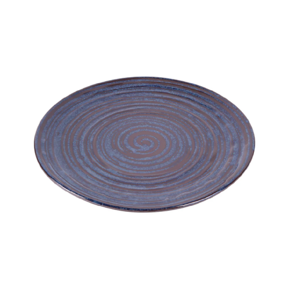 GET Enterprises B399106-SDB 10-1/2 Inch Round Plate Blue Melamine 6 Packs GET Enterprises B399106-SDB 10-1/2 Inch Round Plate Blue Melamine 6 Packs