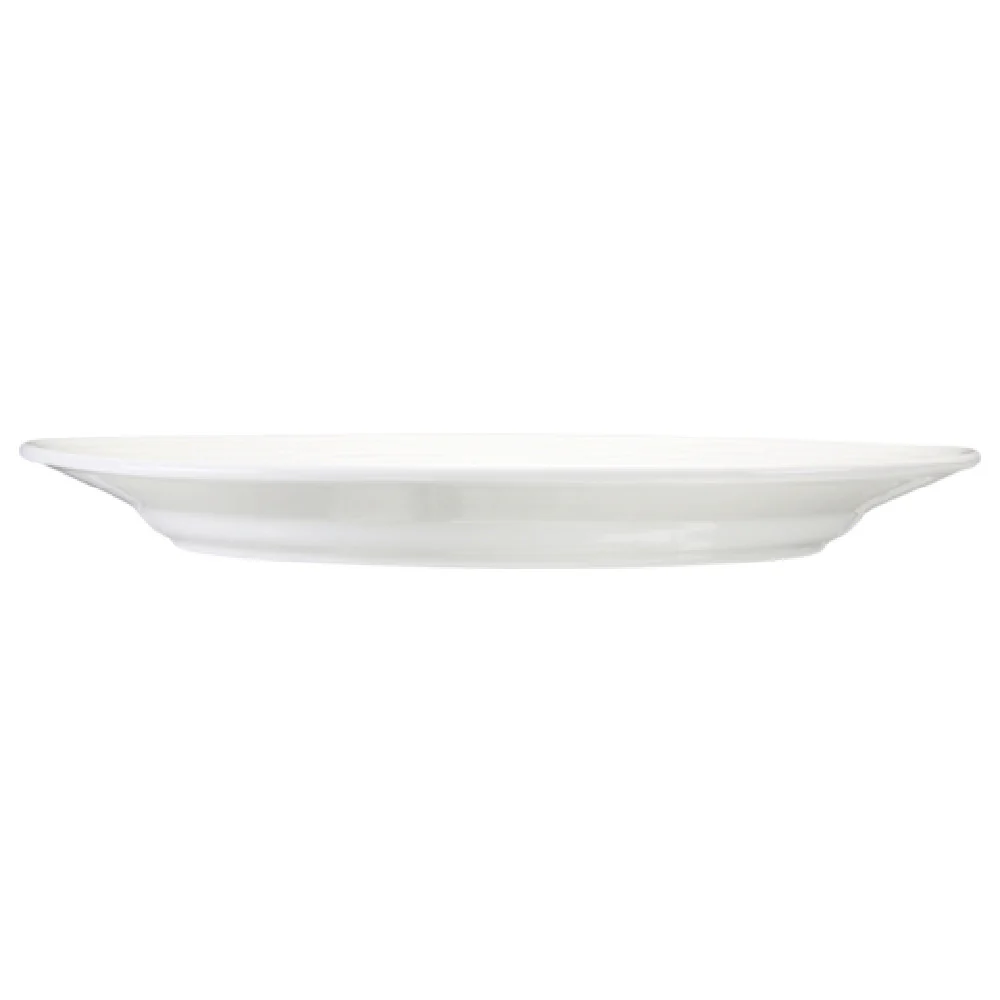 International Tableware WA-14 12-1/2 Inch Platter Oval with Wide Rim Porcelain Bright White International Tableware WA-14 12-1/2 Inch Platter Oval with Wide Rim Porcelain Bright White