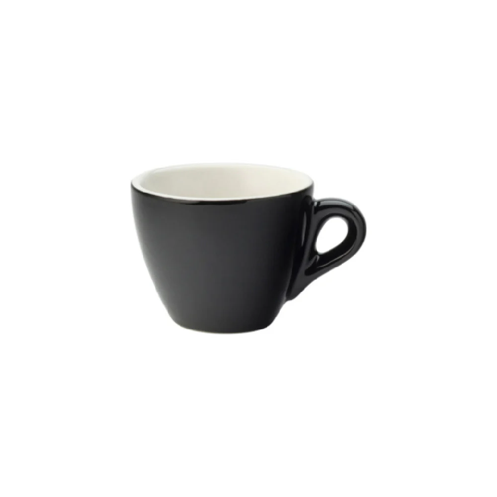 Steelite UCT8110 2.75 Oz Black Espresso Cup Porcelain Non-Stackable 3 Dozen Packs
