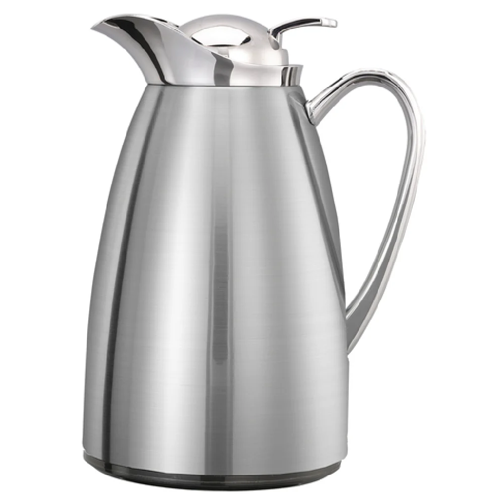 Service Ideas CJZ6BS 0.6 Liter Vacuum Carafe with Glass Liner and Lid