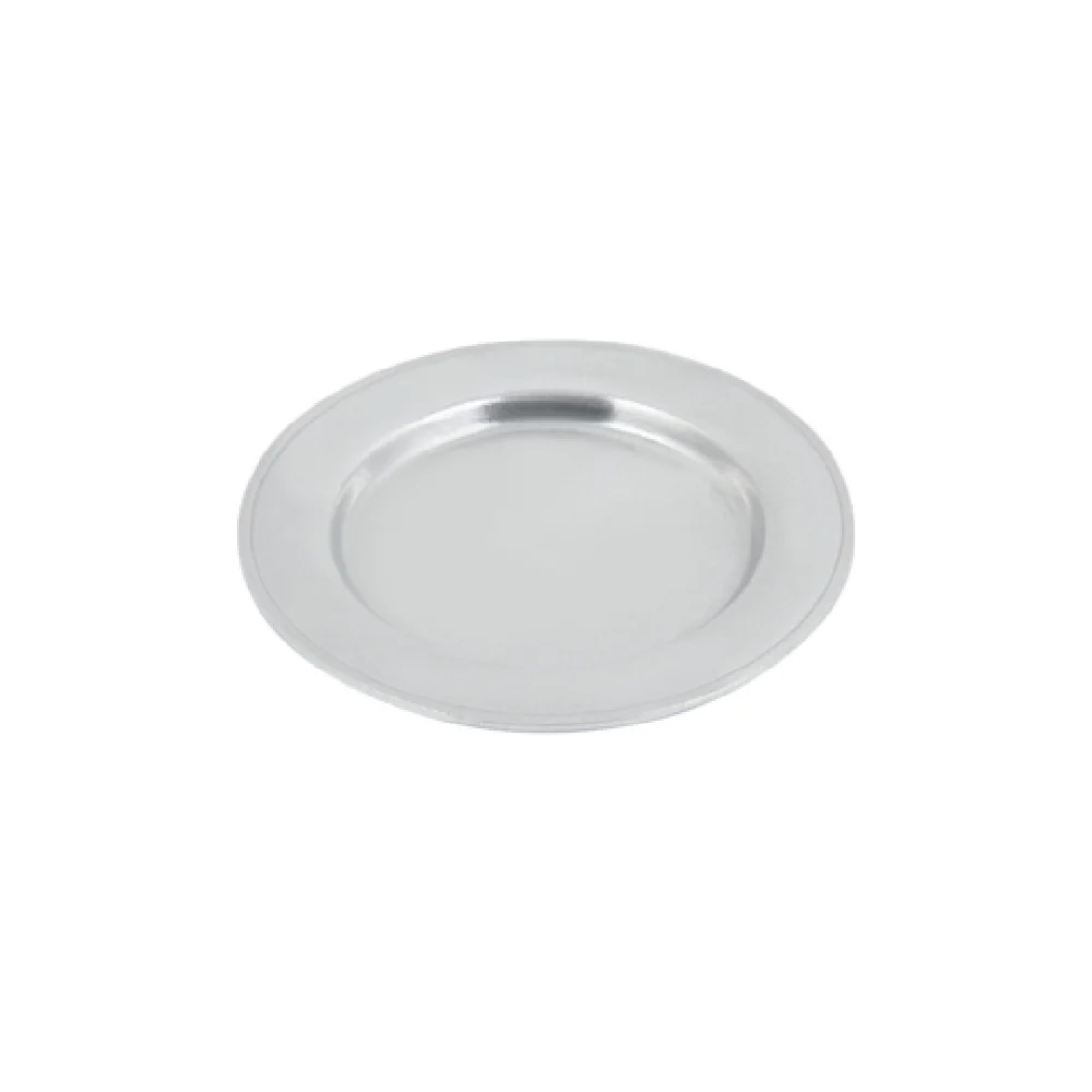 Bon Chef 1020PLATINUMGRA 6 Inch Rimmed Plate Aluminum Sandstone Platinum Gray Bon Chef 1020PLATINUMGRA 6 Inch Rimmed Plate Aluminum Sandstone Platinum Gray