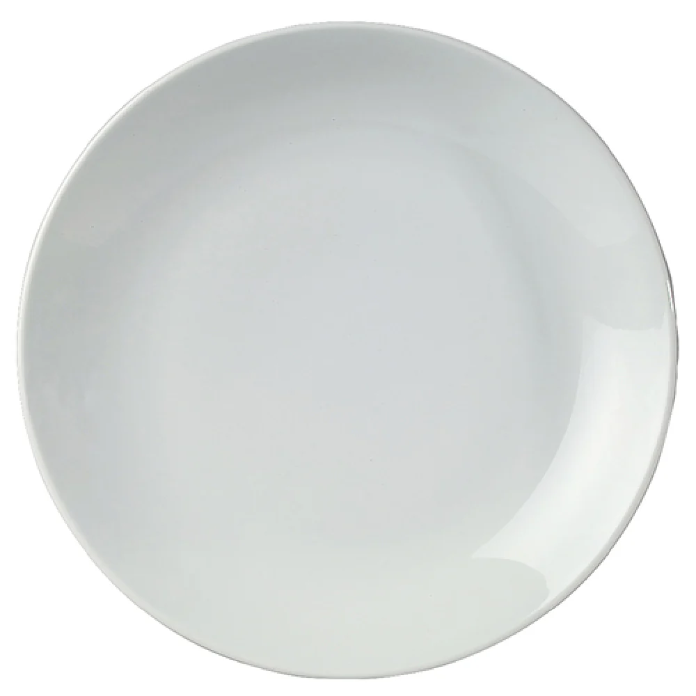 Steelite 61103ST0402 10 Inch Coupe Plate with Tahara Design Porcelain Steelite 61103ST0402 10 Inch Coupe Plate with Tahara Design Porcelain