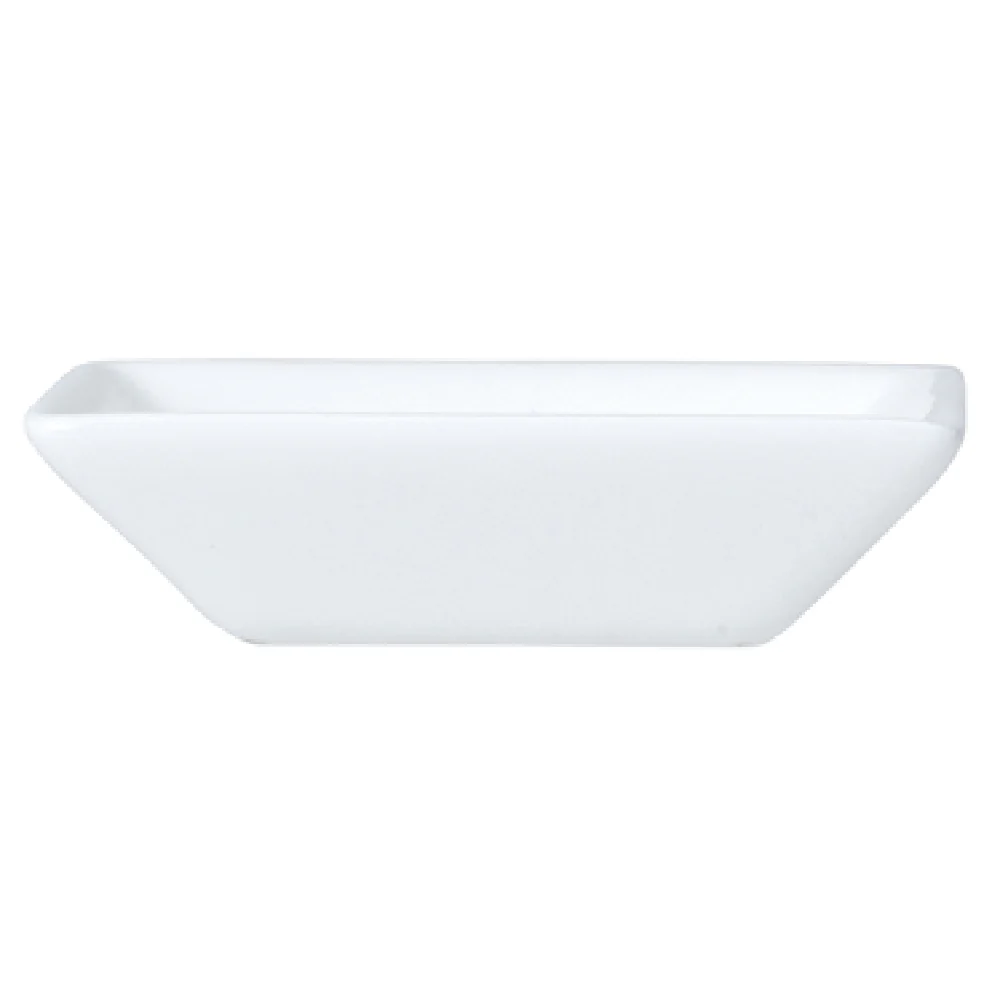 Steelite 82000AND0142 3 Inch Square Tray Bone China Asian Whiteware Steelite 82000AND0142 3 Inch Square Tray Bone China Asian Whiteware