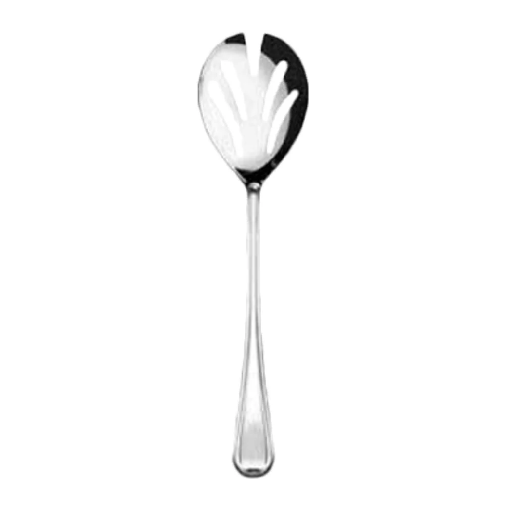 Thunder Group SLBF106 9-3/4 Inch Slotted Serving Spoon 18/8 Stainless Steel with Luxor Finish Thunder Group SLBF106 9-3/4 Inch Slotted Serving Spoon 18/8 Stainless Steel with Luxor Finish