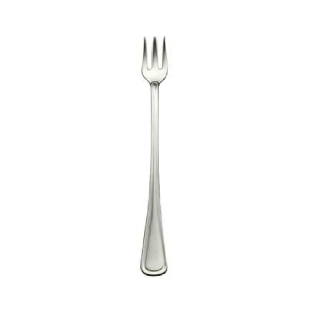 1880 Hospitality 1364FOYF 6 Inch Oyster Cocktail Fork Silver Plated Linear Design