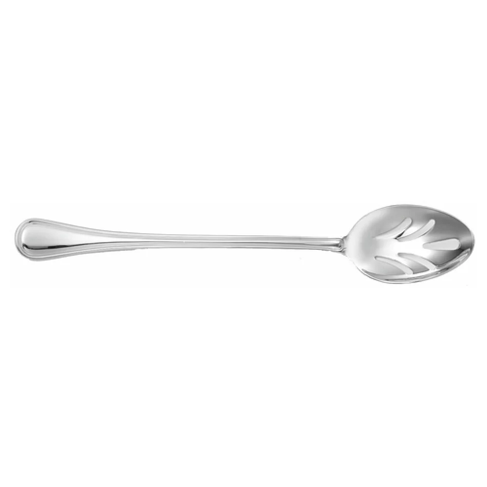 Steelite WLUL126 13-1/8 Inch Slotted Serving Spoon Long Handle 18/10 Stainless Steel
