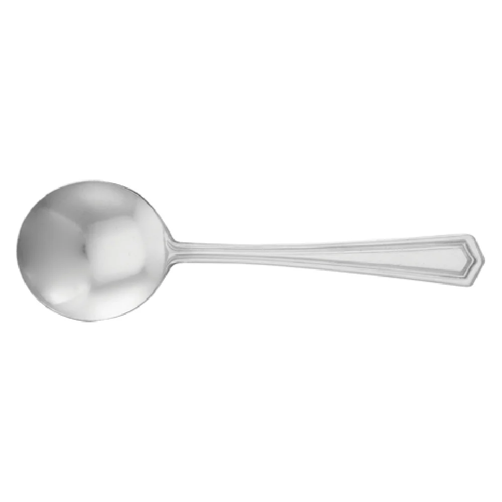 Steelite WLTR12 6 Inch Bouillon Spoon 18/0 Stainless Steel for Soup Service