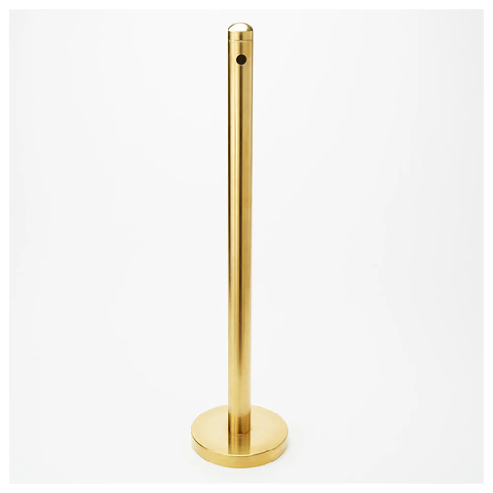American Metalcraft SPRV3 9-1/2 Inch Diameter Smoker Pole Gold Stainless Steel