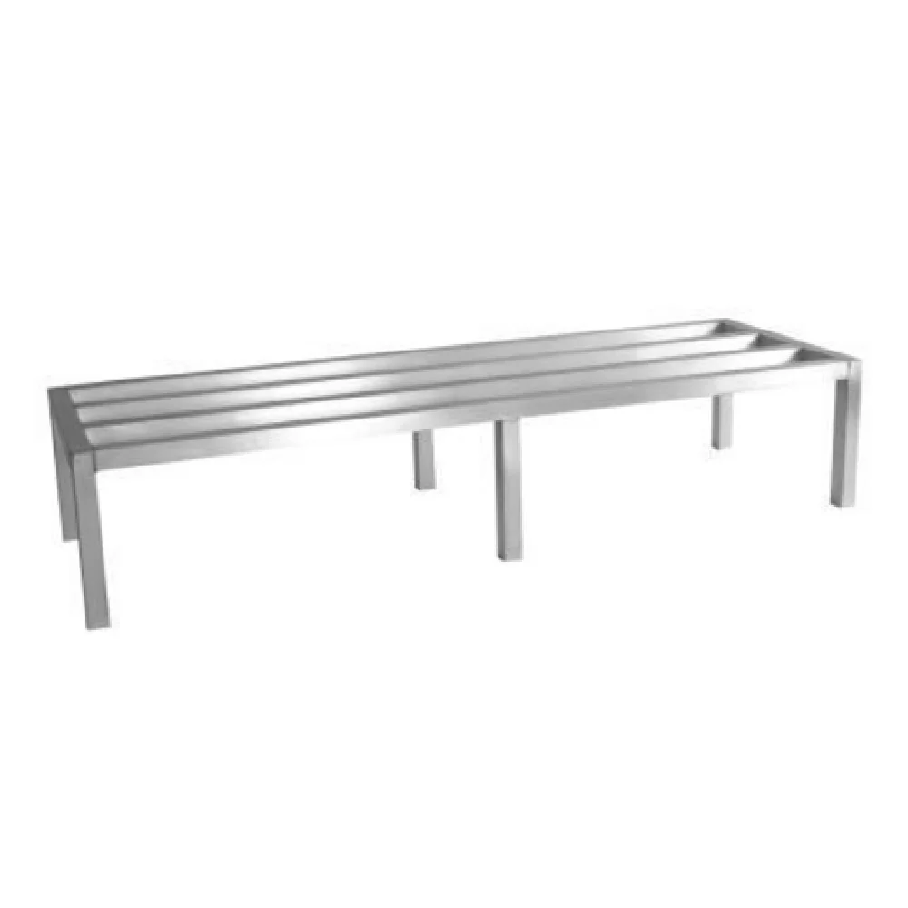 CAC China ALDR-2060E 60 Inch Dunnage Rack Welded Aluminum Heavy Duty 1800 Lb Capacity