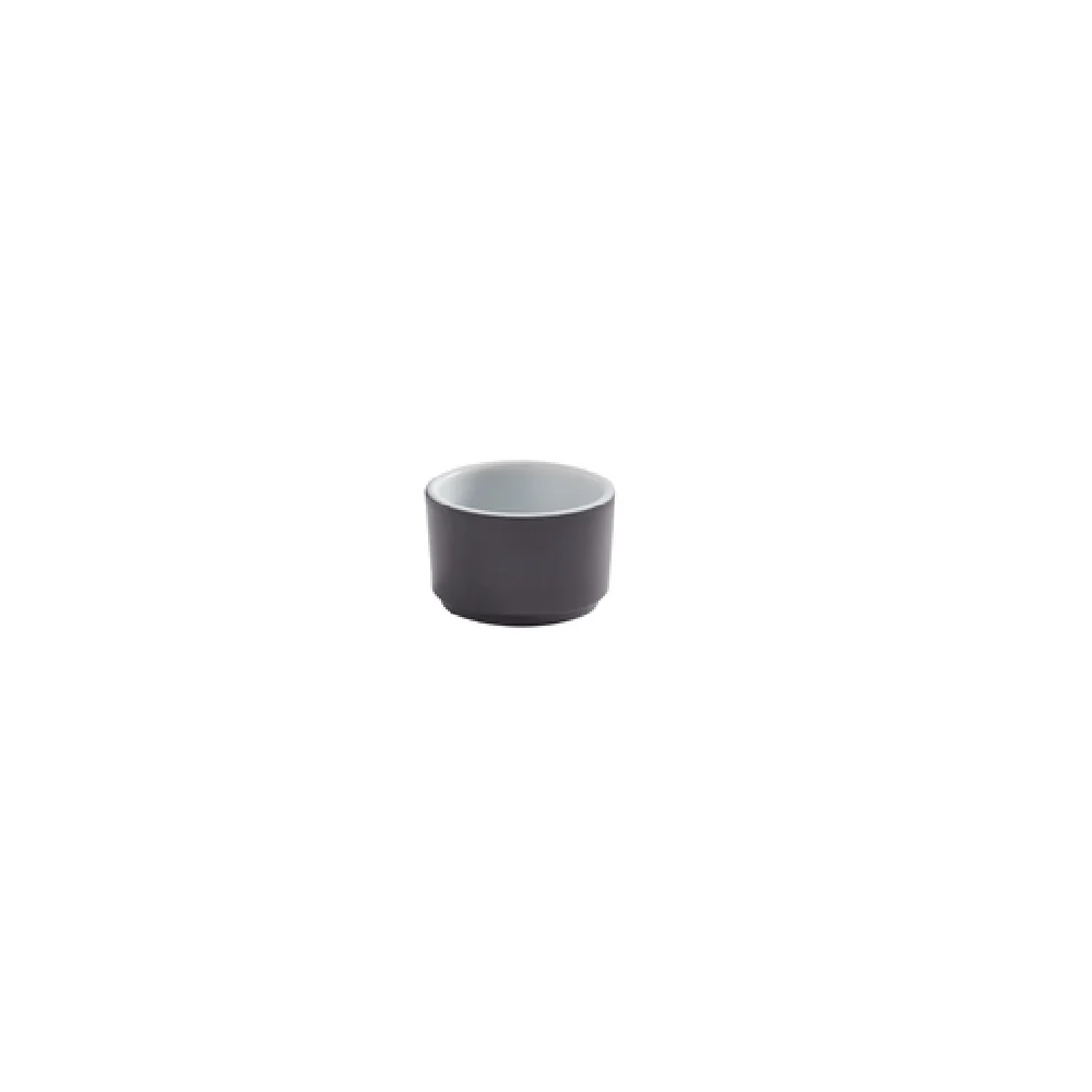 American Metalcraft USCR2GE 2 Oz Round Sauce Cup BPA Free Melamine Gray