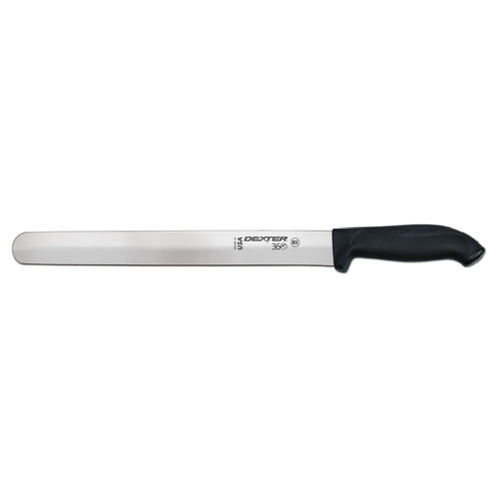 Dexter Russell 36010 12 Inch Stamped Knife High Carbon Steel Black Handle