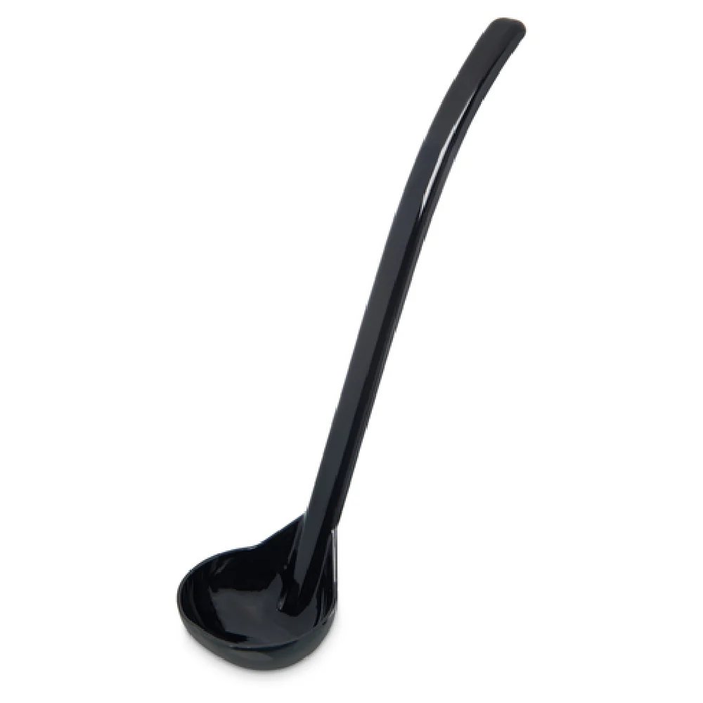 Carlisle 029503 9-1/2 Inch Plastic Ladle 1 Oz Oval Bowl Black Dishwasher Safe Carlisle 029503 9-1/2 Inch Plastic Ladle 1 Oz Oval Bowl Black Dishwasher Safe
