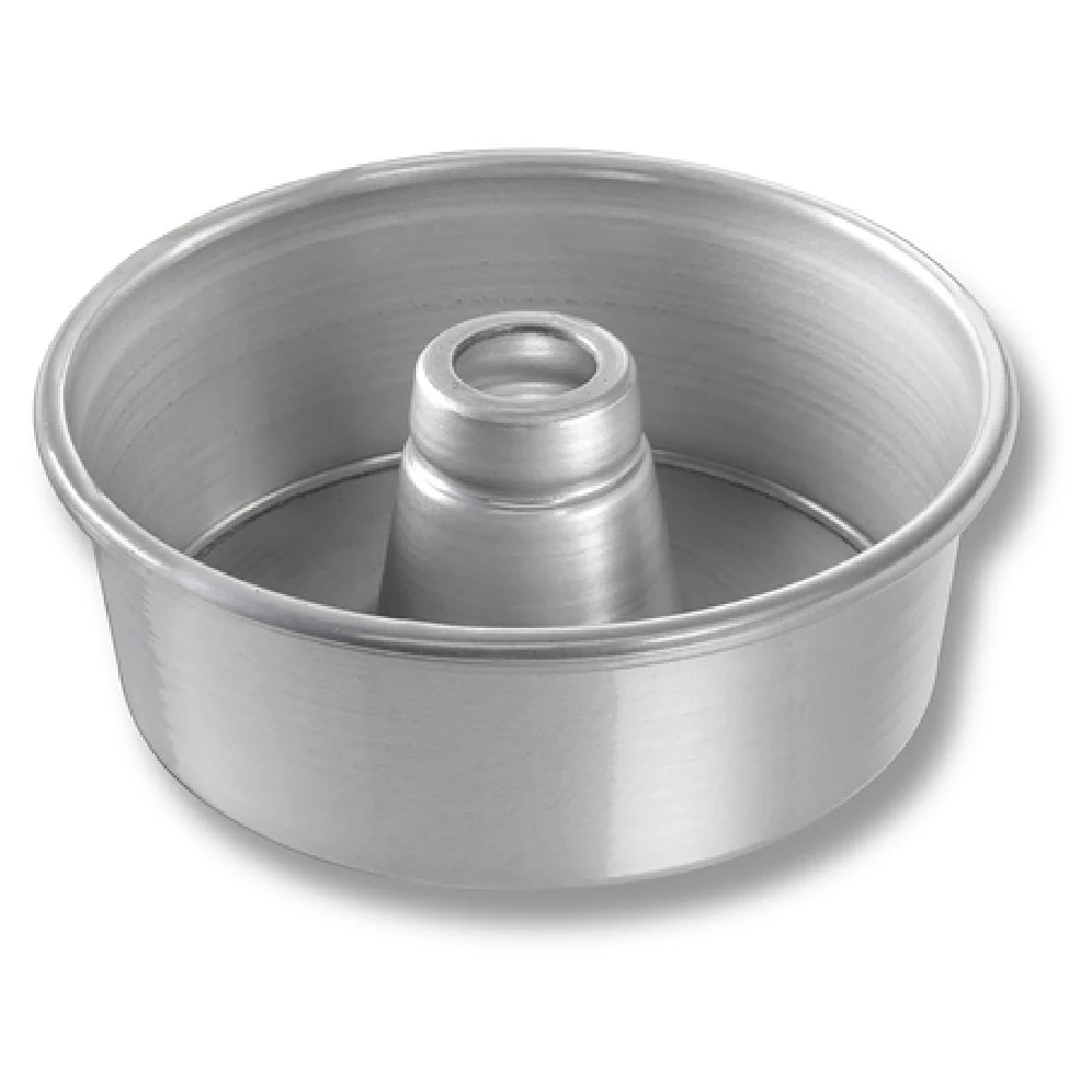 Chicago Metallic 46505 62 Oz Angel Food Tube Cake Pan 7-1/2 Inch Diameter