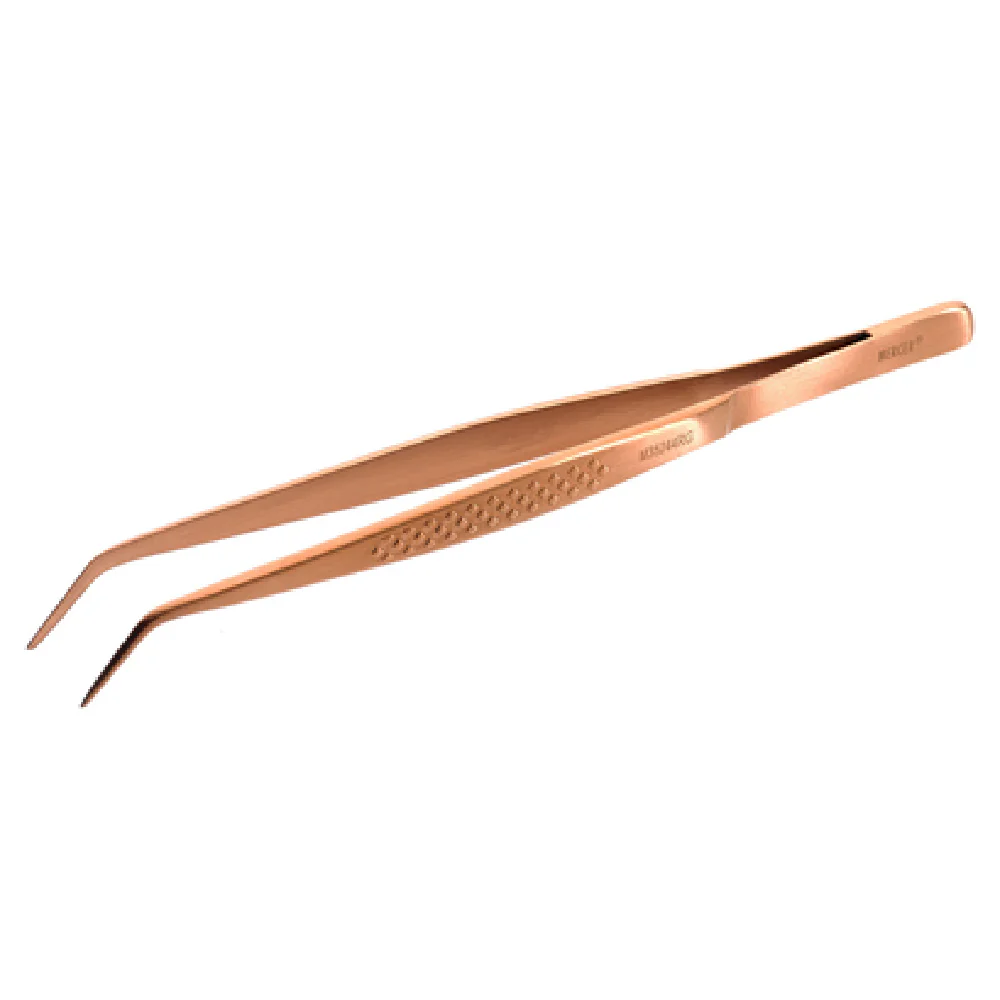 Mercer Culinary M35244RG 6-1/8 Inch Tongs Fine Point Serrated Tips Rose Gold Finish