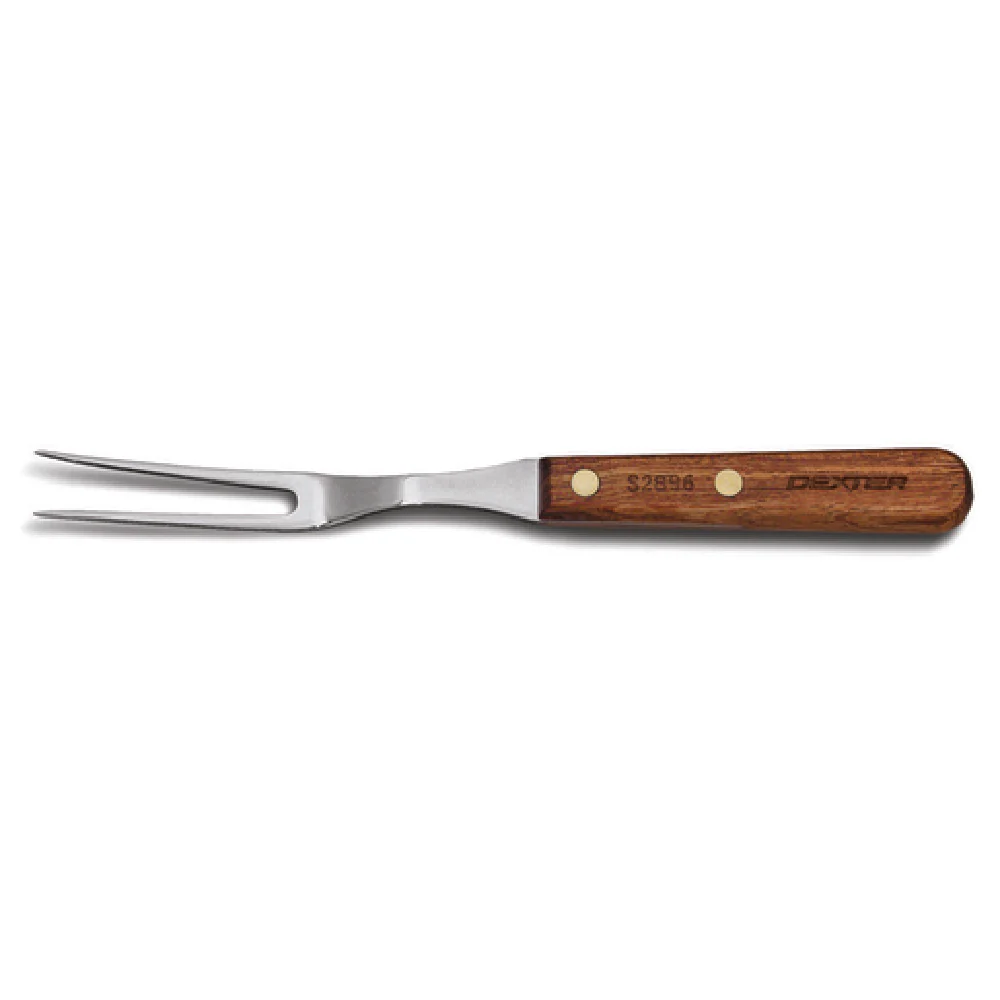 Dexter Russell S2896PCP 5-1/2 Inch Carver Fork with Rosewood Handle High Carbon Steel