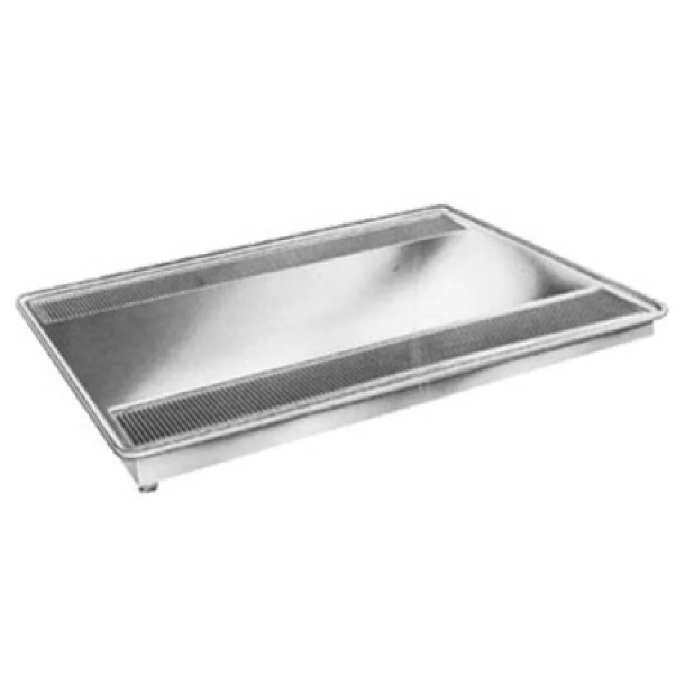 Atlas Metal WUD-30 30 Inch Drop-in Urn Drain Stainless Steel with Anti-splash Grate